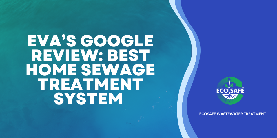 Eva's Google review: Best home sewage treatment system